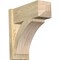 Ekena Millwork Thorton Rough Sawn Craftsman Outlooker, Douglas Fir, 8"W x 20"D x 20"H OUT08X20X20THR04RDF - alternate 1